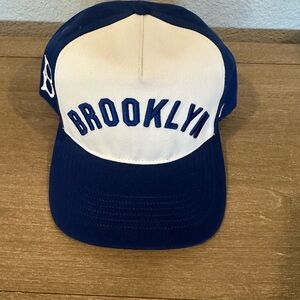 Brooklyn Dodgers Blue and White Cap